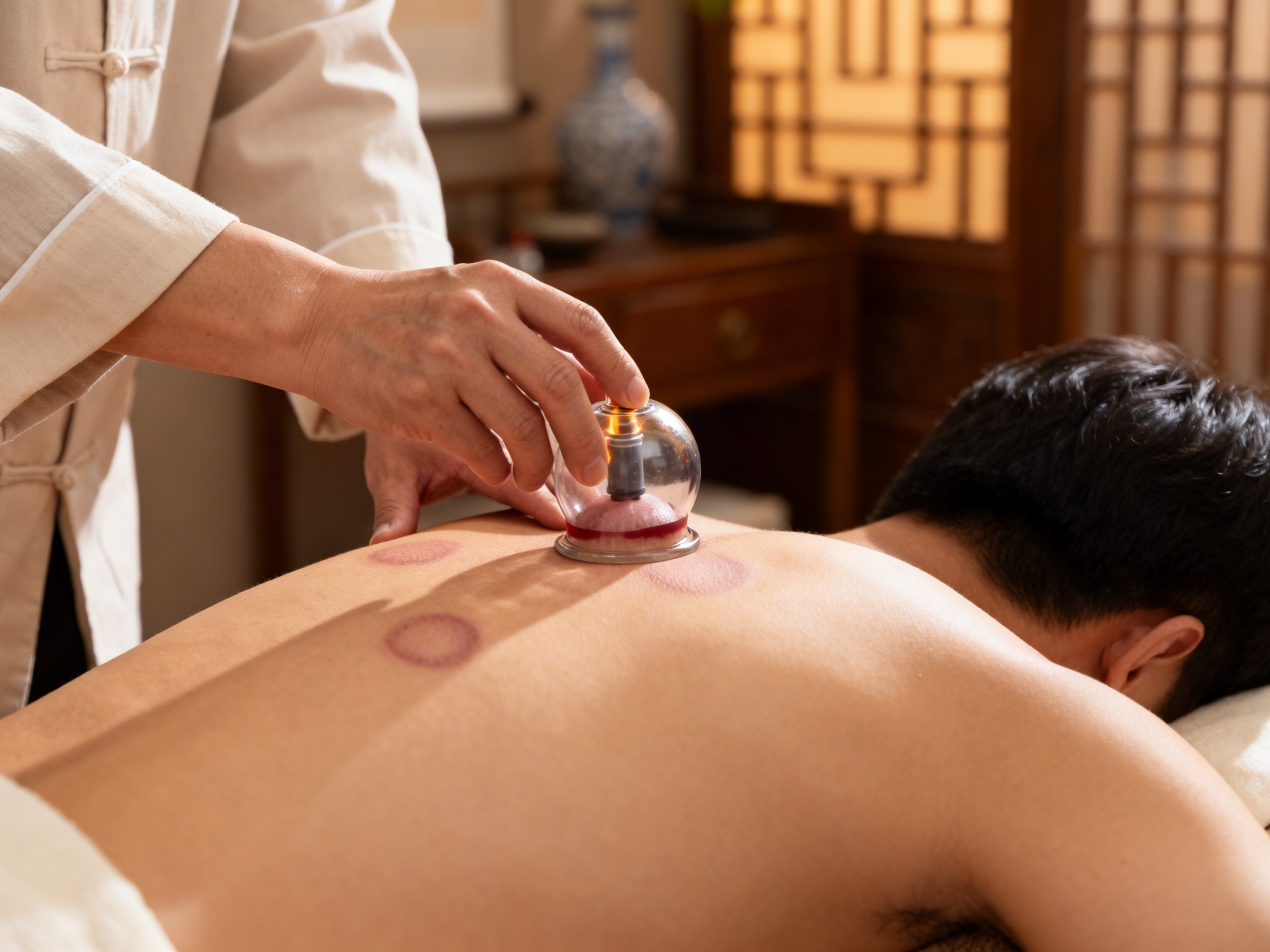 Cupping therapy and moxibustion treatment for pain relief in Altamonte Springs