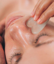 Gua sha and acupuncture therapy for digestive health and gut wellness