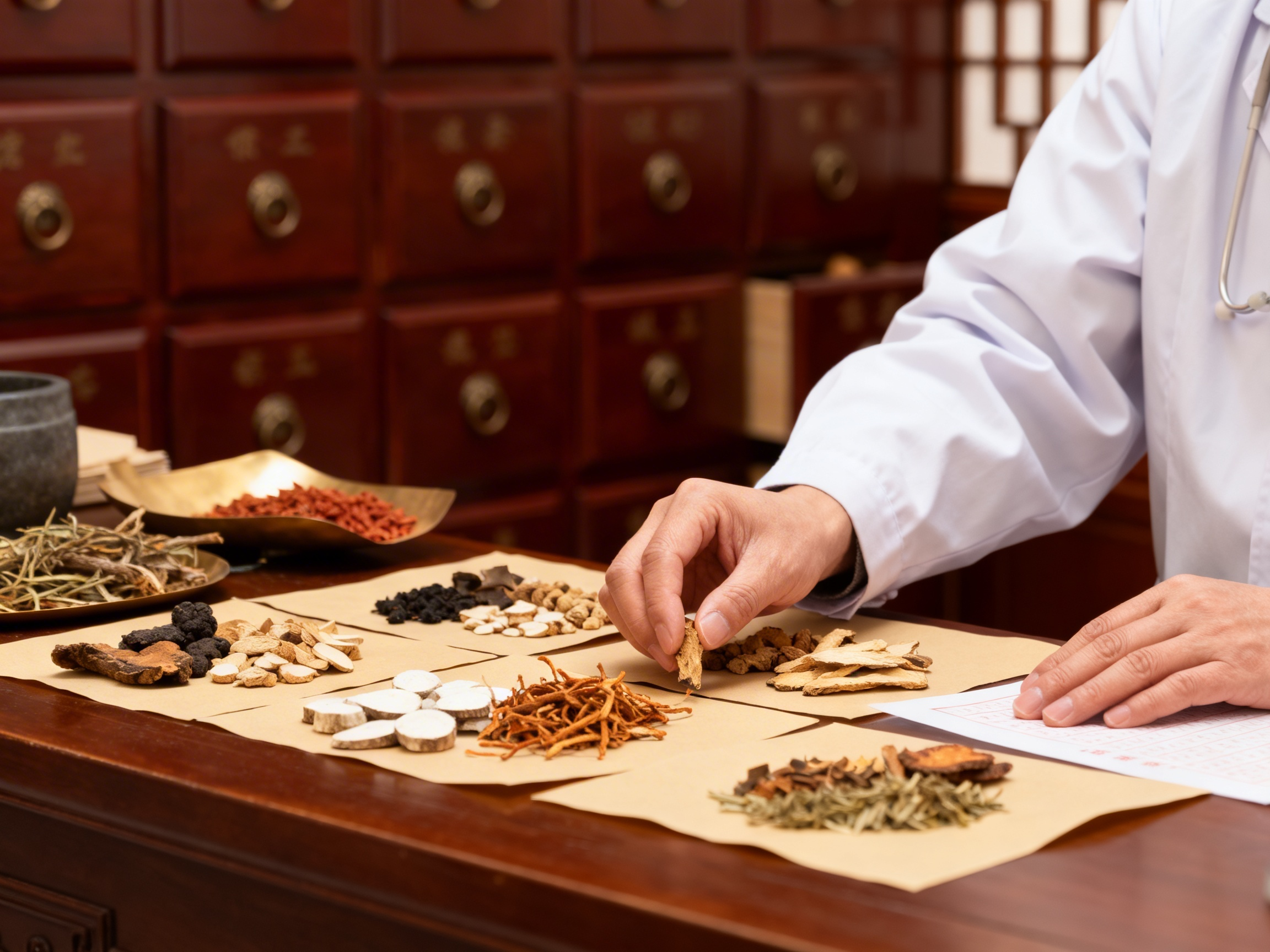 Traditional Chinese herbal medicine consultation at Yi Acupuncture Orlando