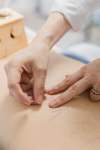 Acupressure points on hand for stress and pain relief at home